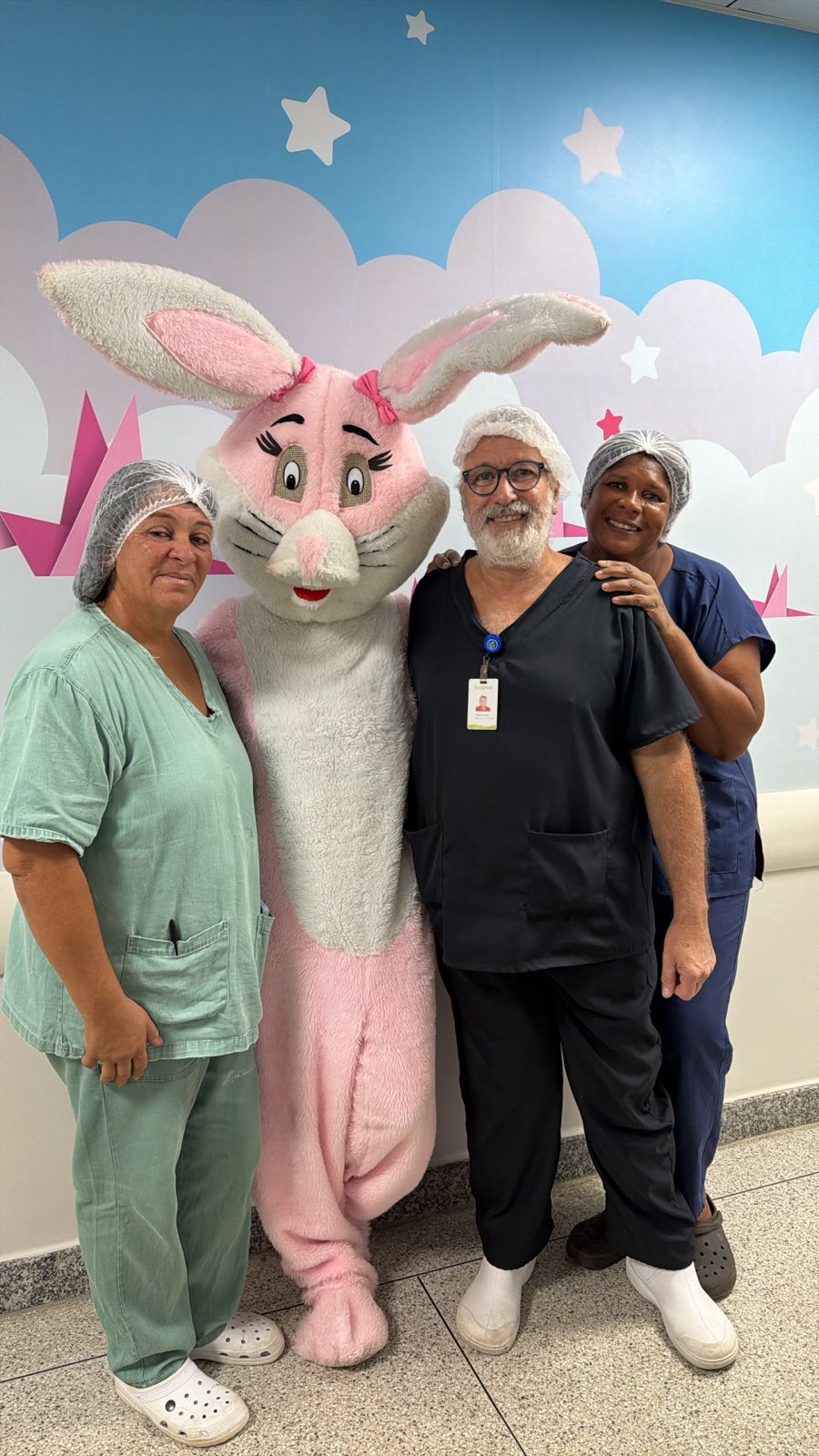 *Páscoa no Hospital Materno-Infantil de Ilhéus promove humanização com ações para pacientes e trabalhadores*
