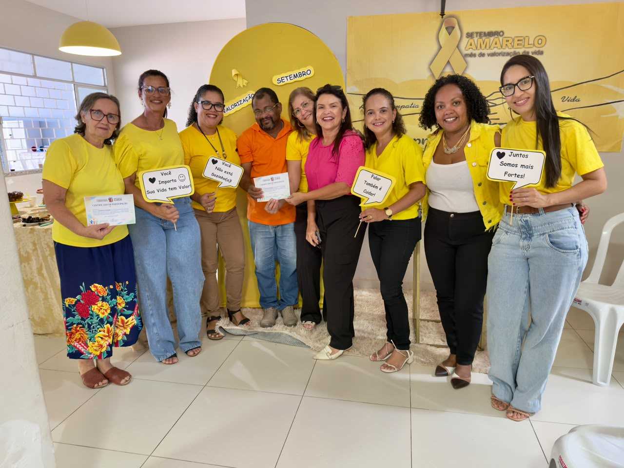 Saúde mental de profissionais da assistência social é tema de atividade em Ilhéus